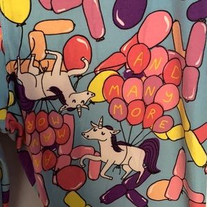 LuLaRoe Birthday Unicorn Leggings Tall & Curvy